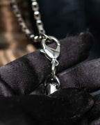 "Dolce &amp; Gabbana" Botanical design silver necklace