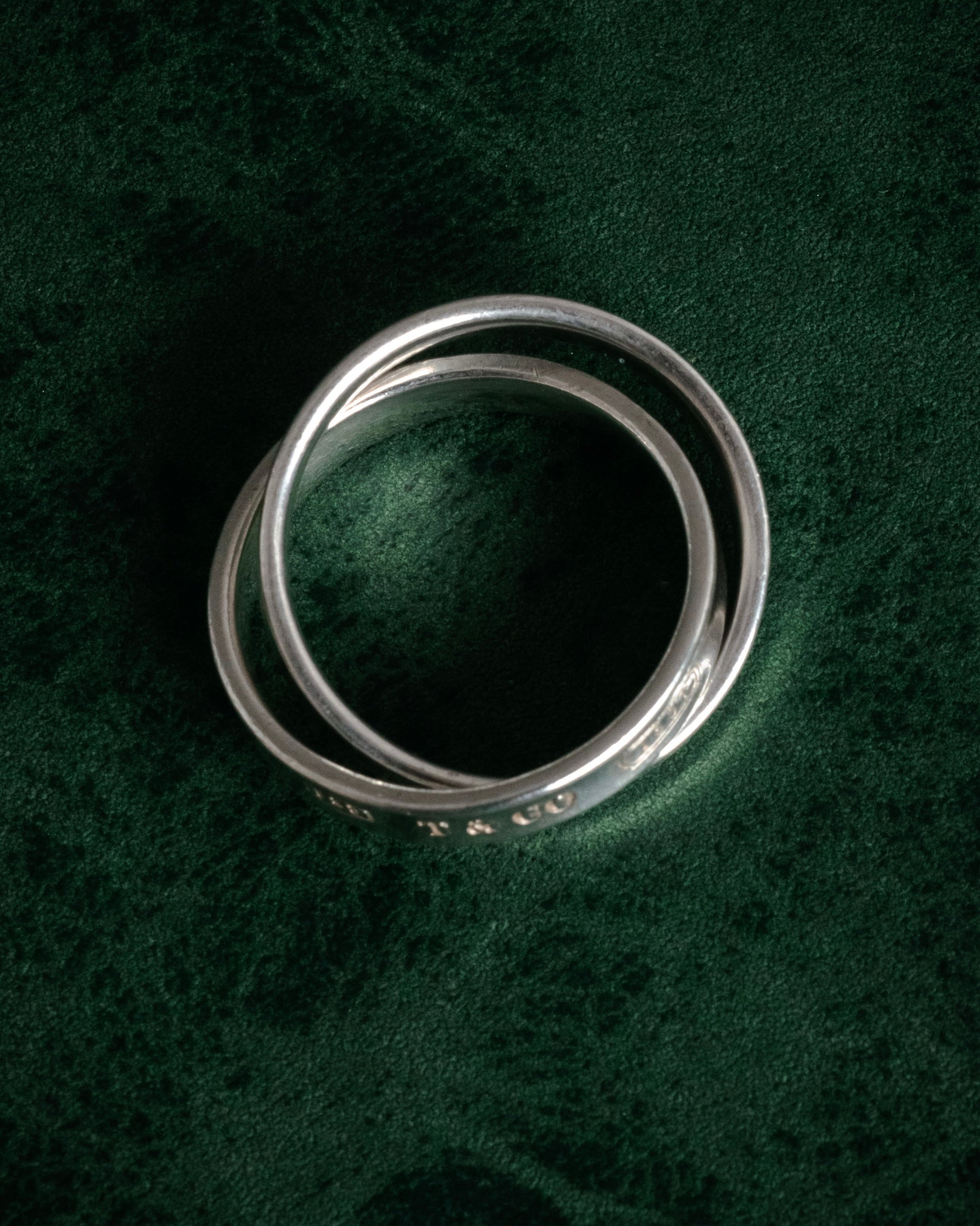TIFFANY & CO.” 1997-2000's Interlocking circle ring – MOOD