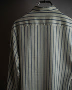 "GUCCI" Diamond jacquard striped shirt