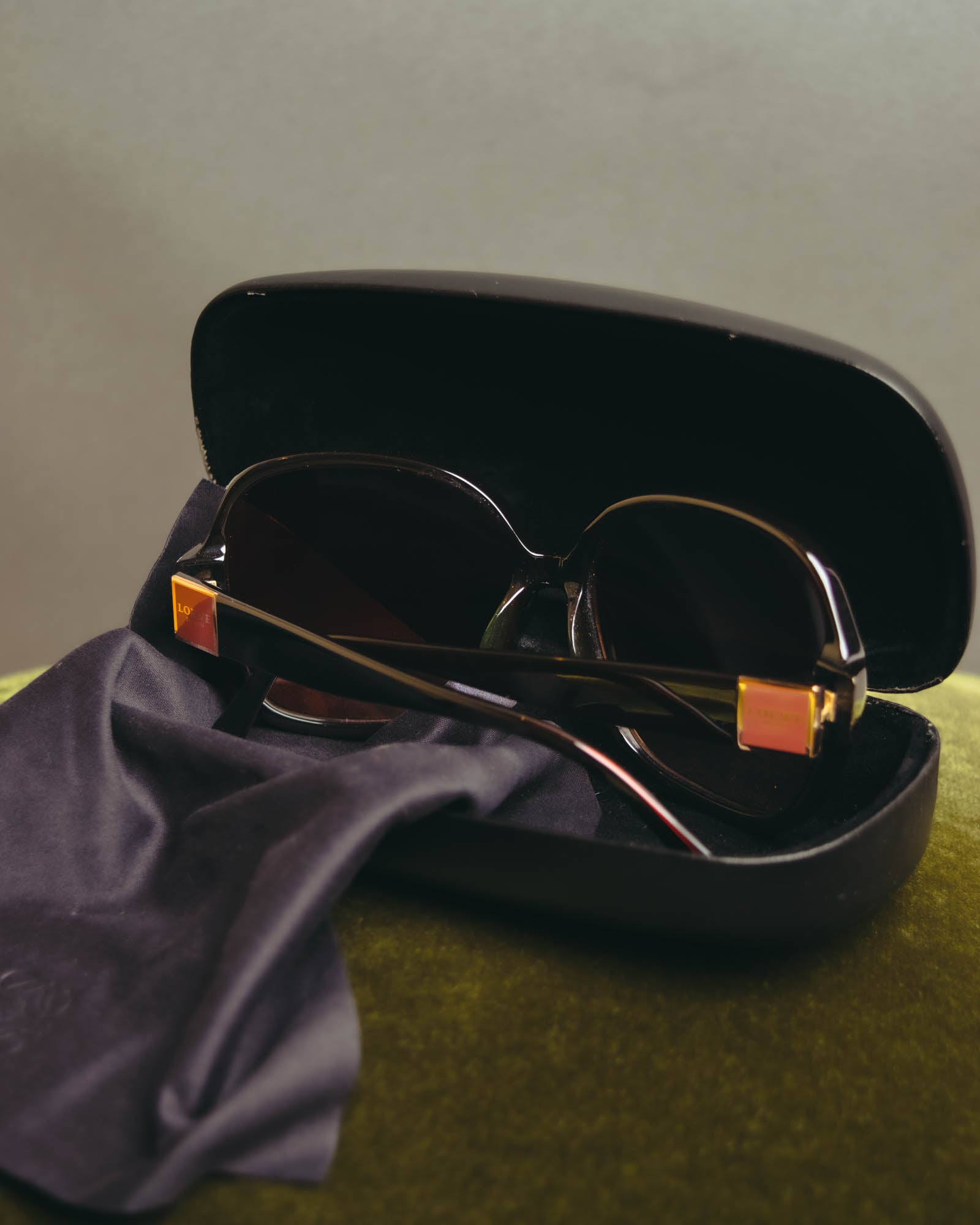 "LOEWE" 00's-10's Oversized butterfly sunglasses