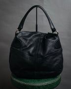 “Salvatore Ferragamo“ Mid 2000’s-early 2010’s gancini pocket hobo bag