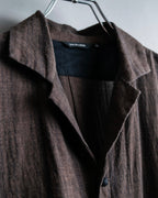 "pas de calais" compact collar long dress