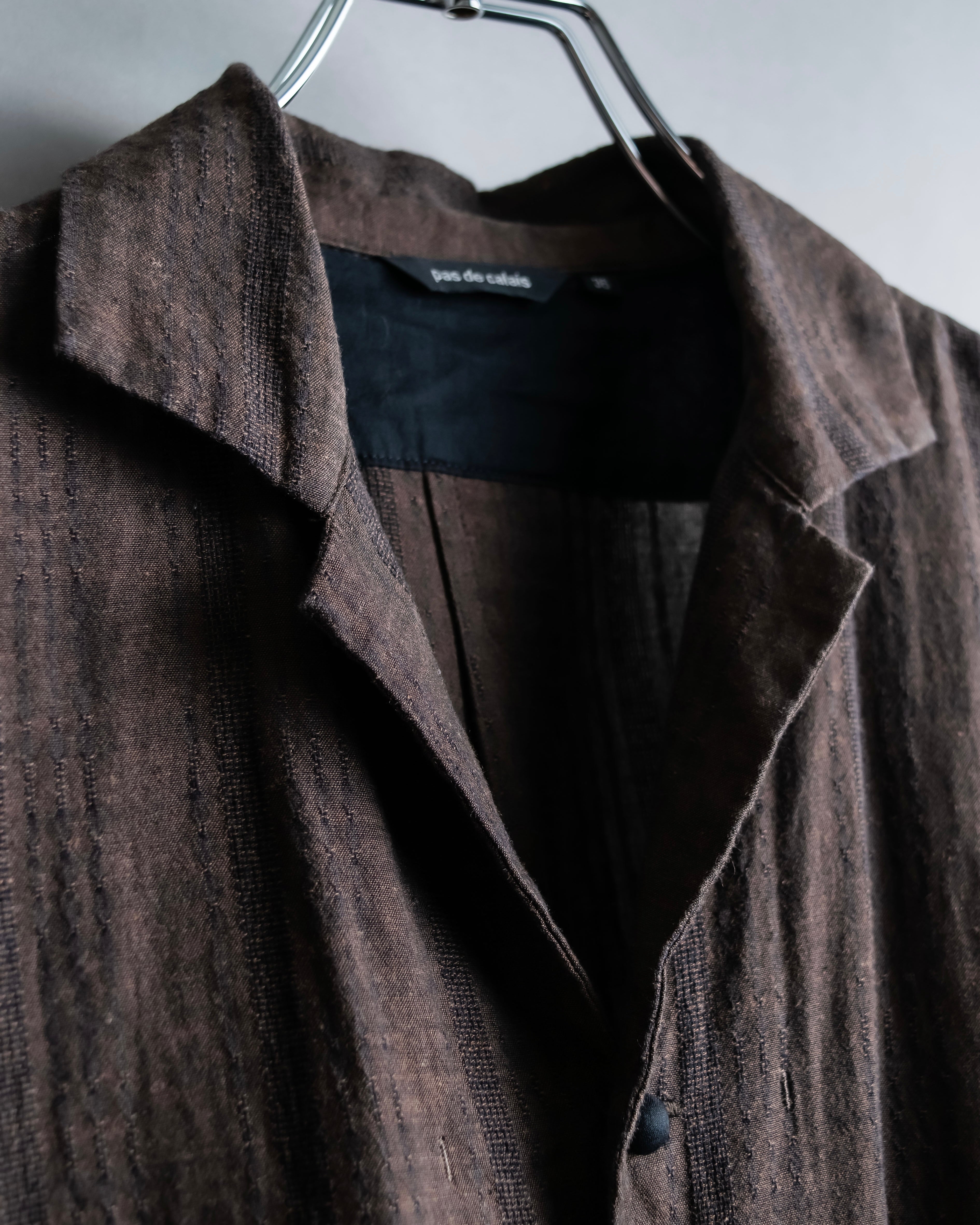 "pas de calais" compact collar long dress