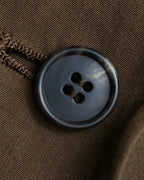 "ISSEY MIYAKE" Gathered waist detail button slide flared skirt