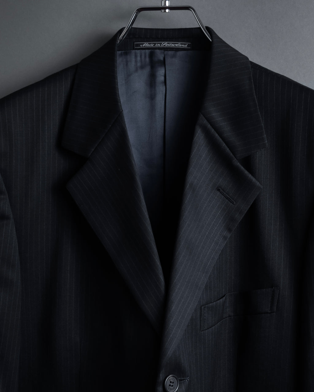 "GUCCI" 90's Elegant suiting pinstripe set up