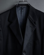 "GUCCI" 90's Elegant suiting pinstripe set up