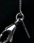 "GUCCI" Link to Love collection silver necklace