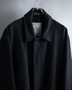 "YOHJI YAMAMOTO" Straight line stand collar coat