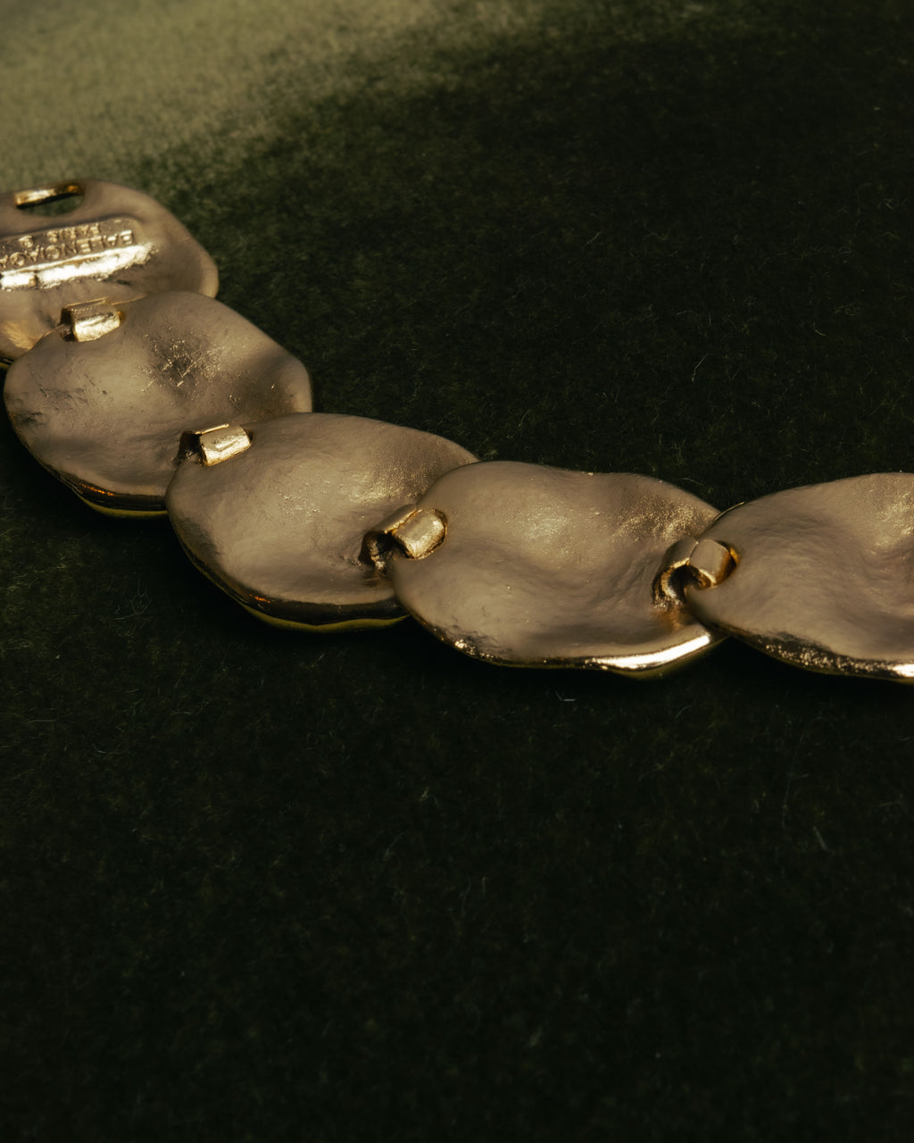 -SPECIAL- “BALENCIAGA” 2000-2012 Ghesquière era sculptural petal bracelet