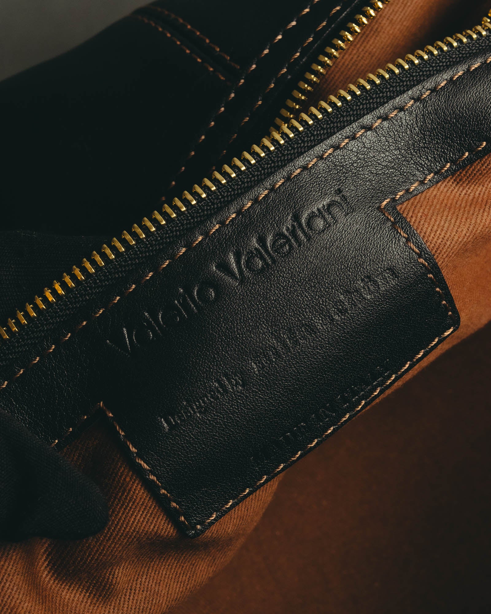"Valerio Valeriani" 00's-10's Convertible leather Boston bag