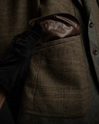 "PAUL SMITH" Flaming detail glen plaid set up