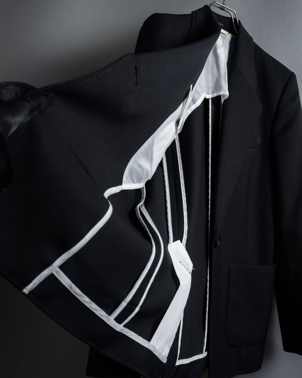 "Acne Studios"  Structured details Wide tailored jacket