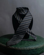 "COMME des GARCONS HOMME" Shadow stripe pattern necktie