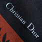 "Christian Dior" Botanical print large stole