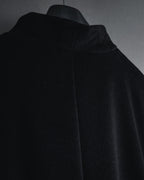 "Max Mara" 90’s-00’s Stand collar belted coat