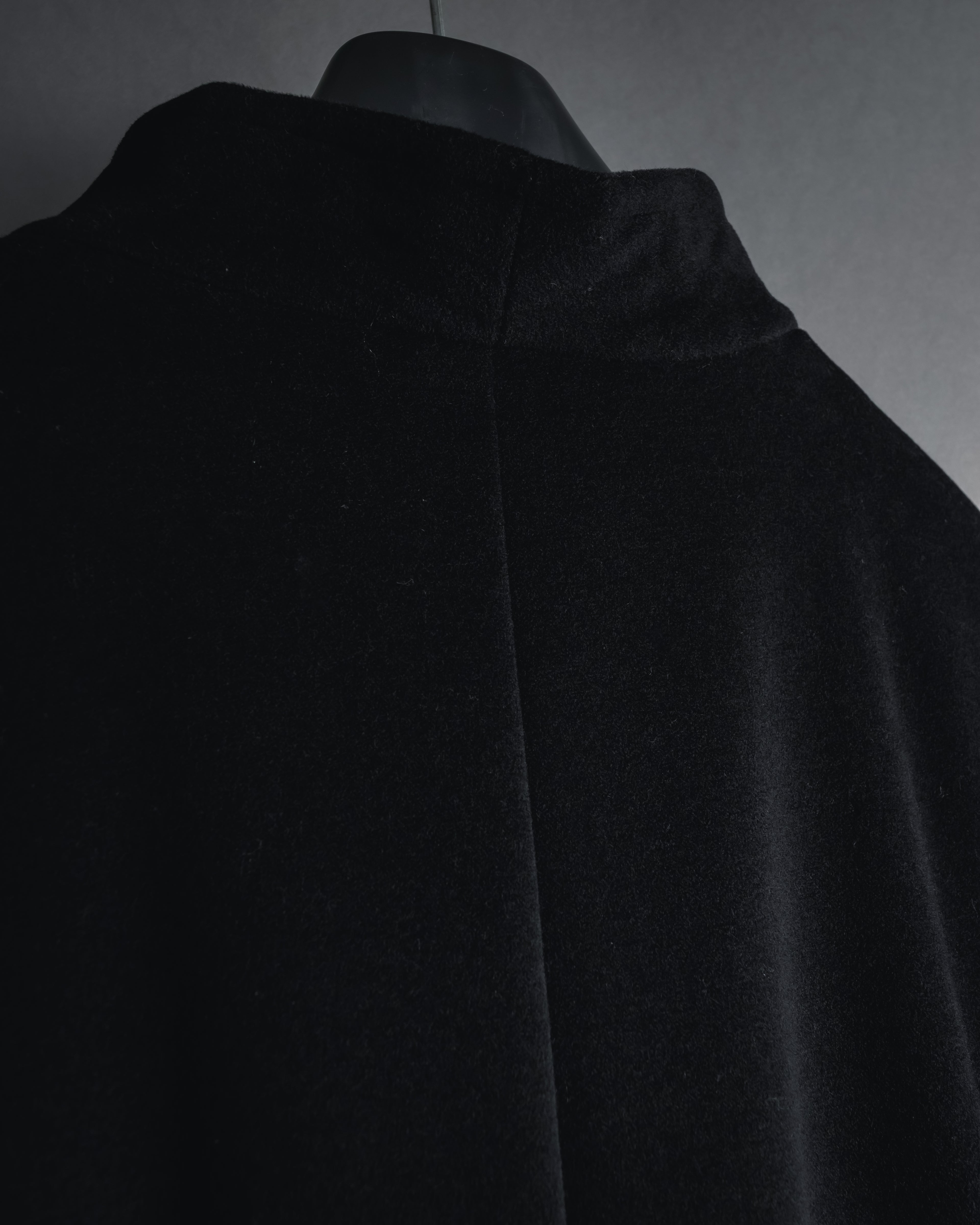 "Max Mara" 90’s-00’s Stand collar belted coat