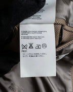 "MAISON MARGIELA" 13AW structured mid-length tailored coat