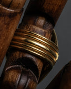 "GUCCI" Interlocking G rhinestone design dome-shaped ring