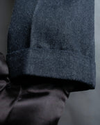 "PRADA" Wool cotton mix navy blue slacks