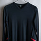 "JEAN PAUL GAULTIER" Separate drawstring design V-neck long length pullover