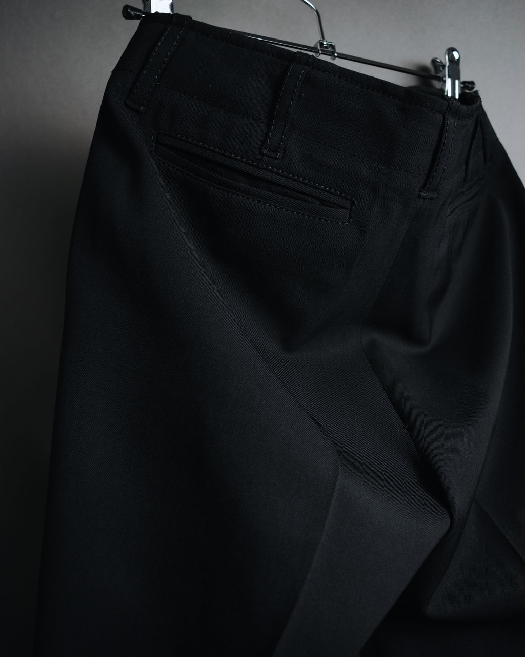 "GUCCI" 00’s stretch wool tailored slacks