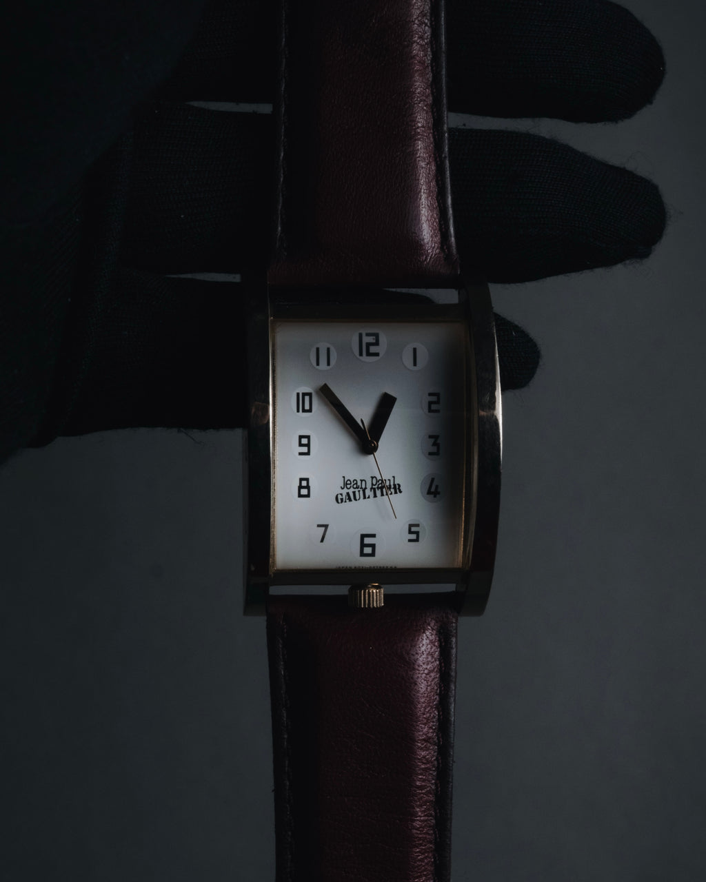 "Jean Paul GAULTIER" Curved Rectangular Dress Watch