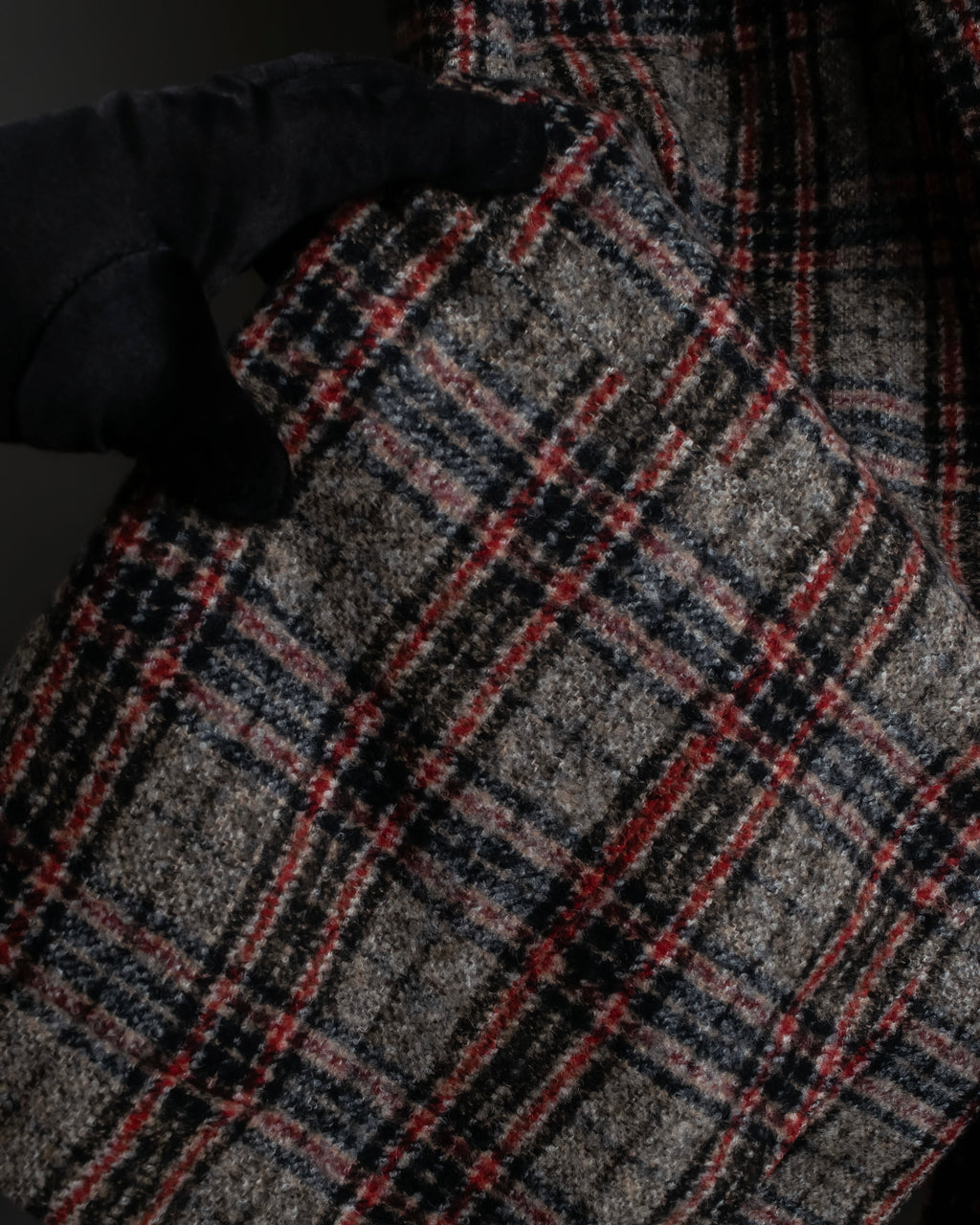 "Ernesto" Multicolor checked tailored jacket