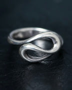 "Tiffany&Co" Elsa Peretti open wave ring