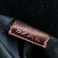 "YVES SAINT LAURENT" Fly front soutien collar mid length coat