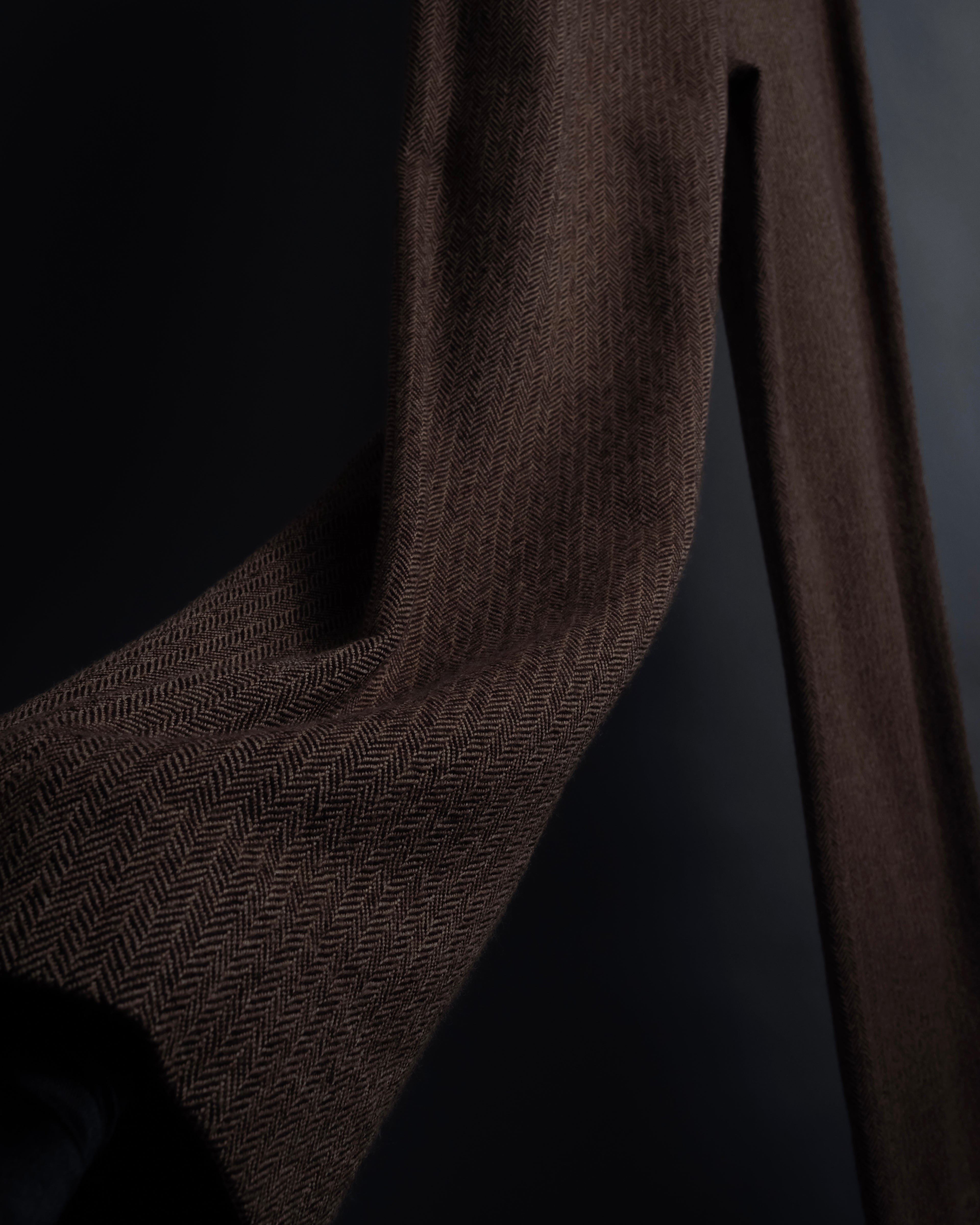 "FENDI" Velvet switching design herringbone set up