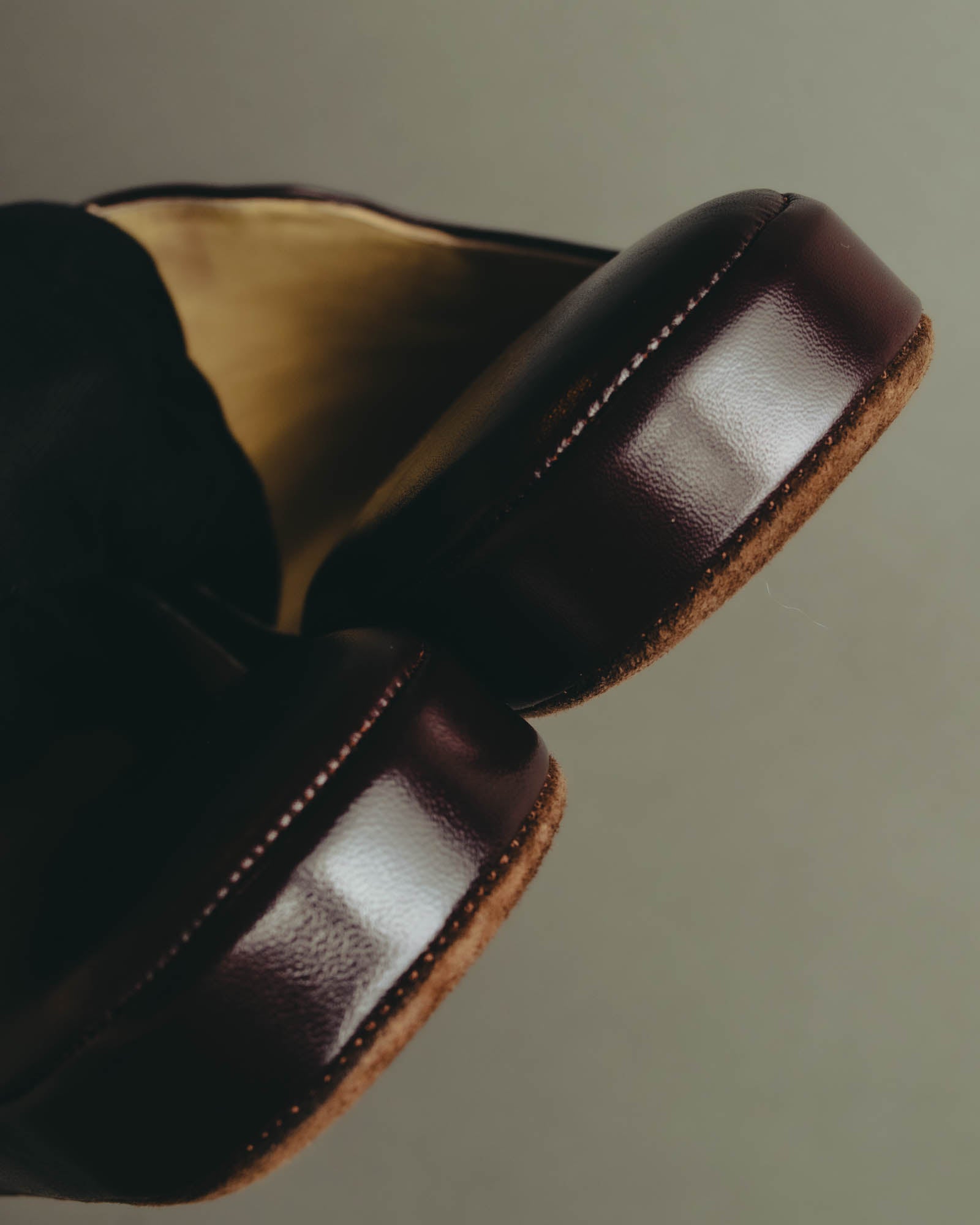 “Christian Dior” 80’s-90’s Leather bit mule slippers
