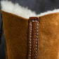 "MIU MIU" Armando toe inner fur design long boots