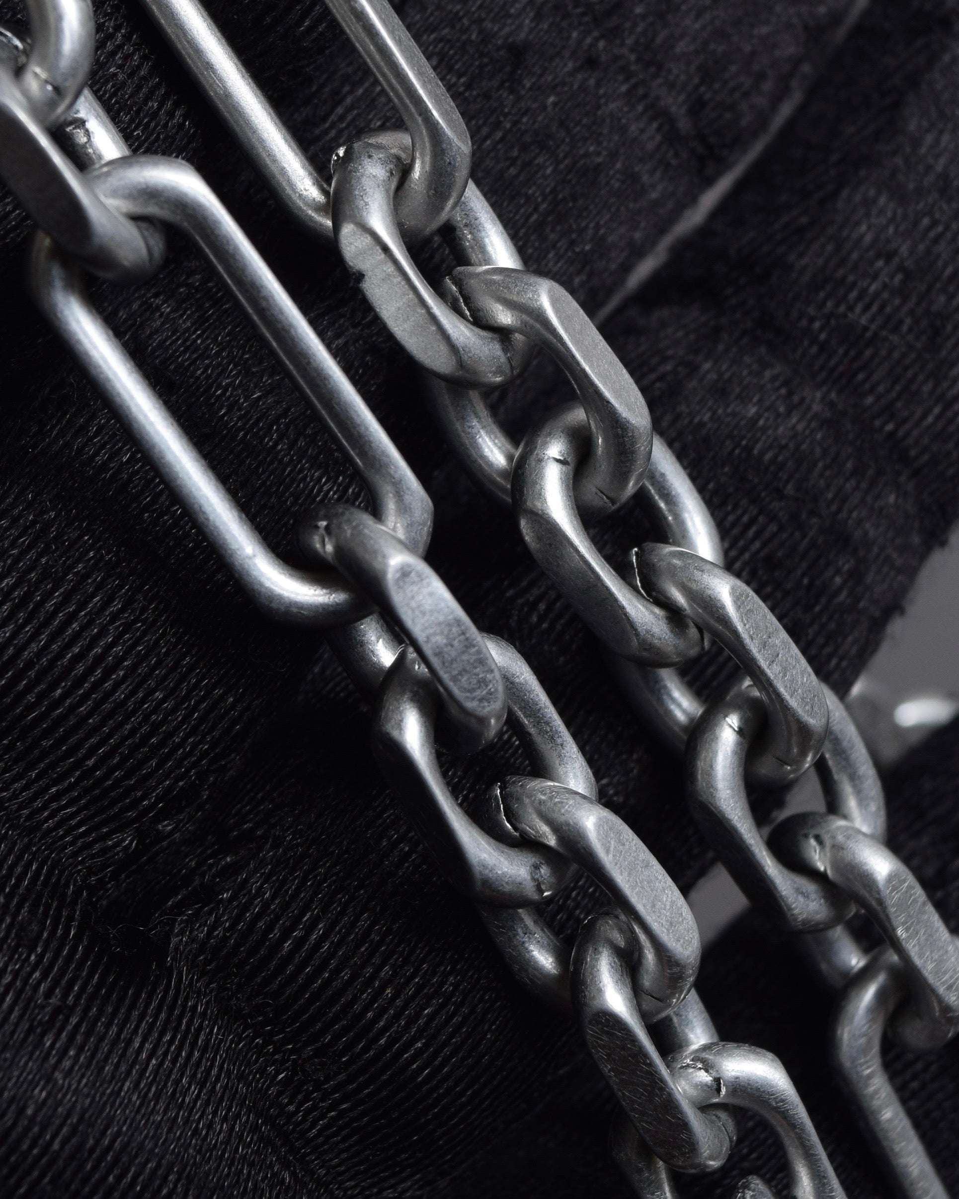 "MAISON MARGIELA" Wig fur design chain shoulder leather bag