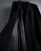 "FENDI" 80's-90's Classic cashmere long chester coat