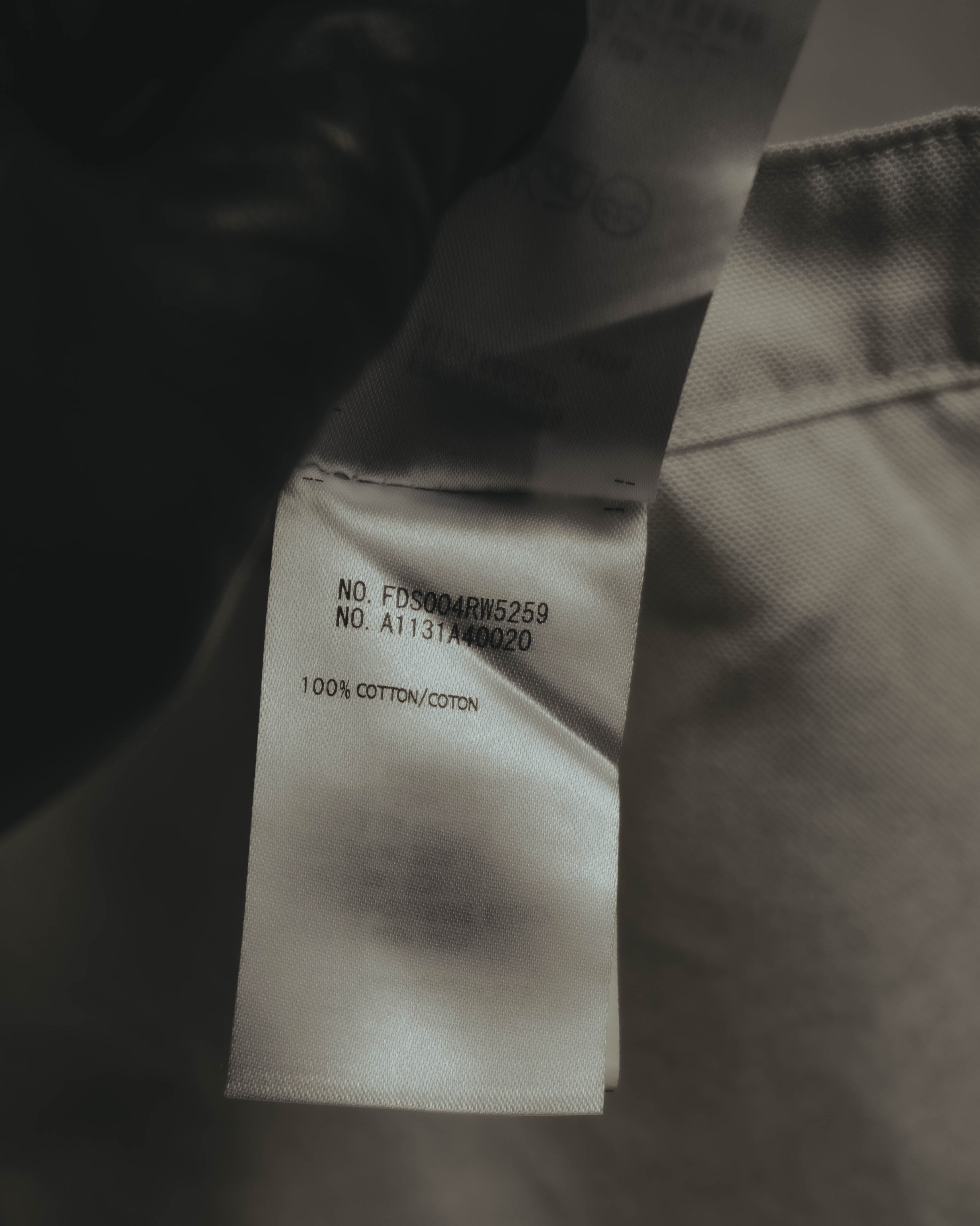 -SPECIAL- “THOM BROWNE” 2010’s tricolor grosgrain oxford shirt dress