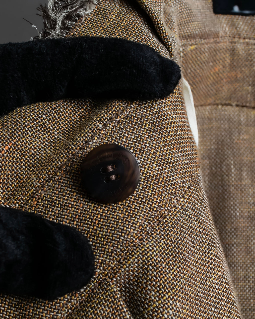 "HERMES" Gaultier period fringe design wrap skirt