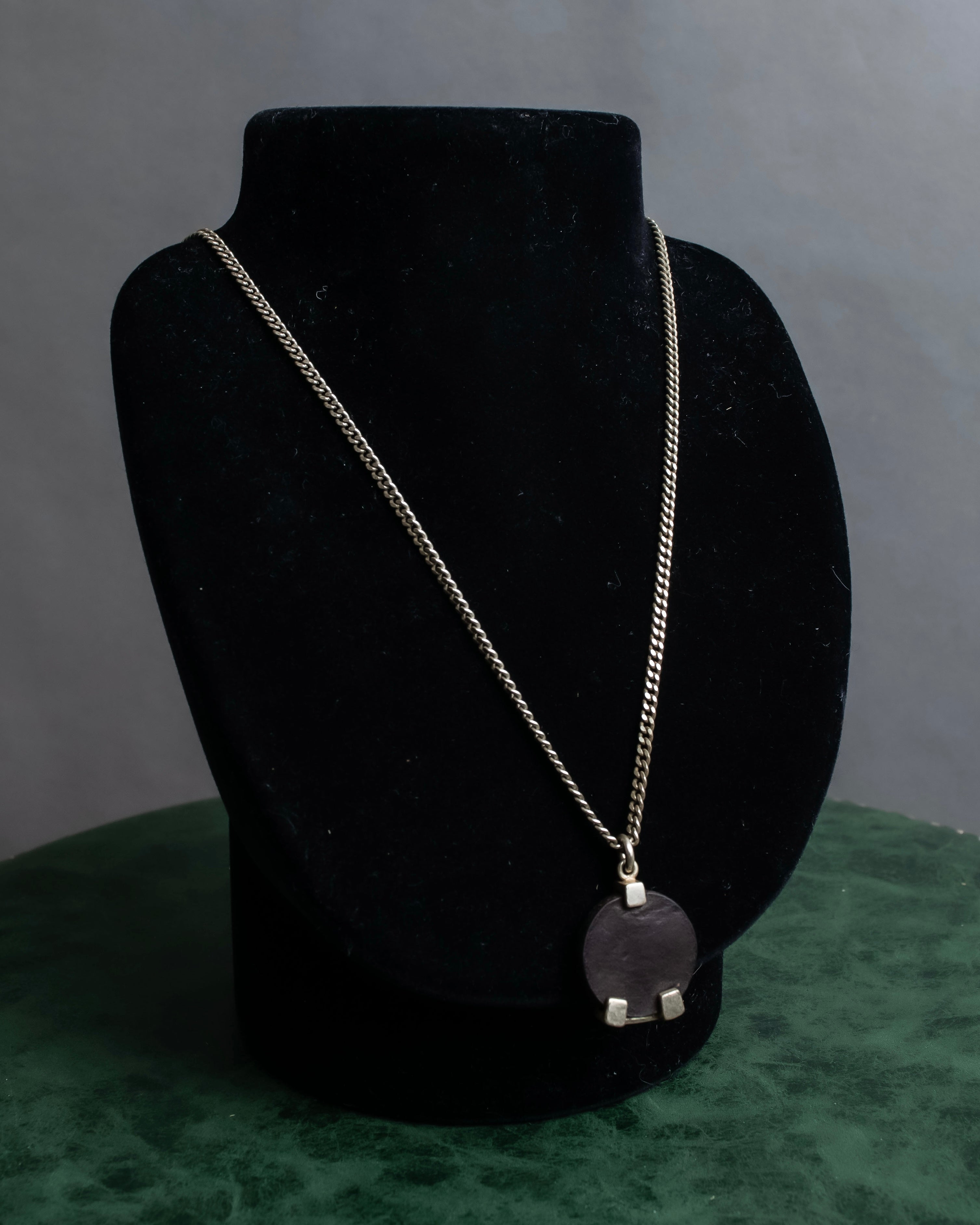 "MAISON MARGIELA" Geometric symbol motif adjustable length necklace