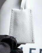 "BALENCIAGA" VILLE TOP HANDLE LEATHER HANDBAG