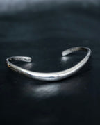 "ete" Silver 925 wavy design bangle