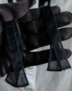 "LOUIS VUITTON" Ribbon frill design regular collar shirt