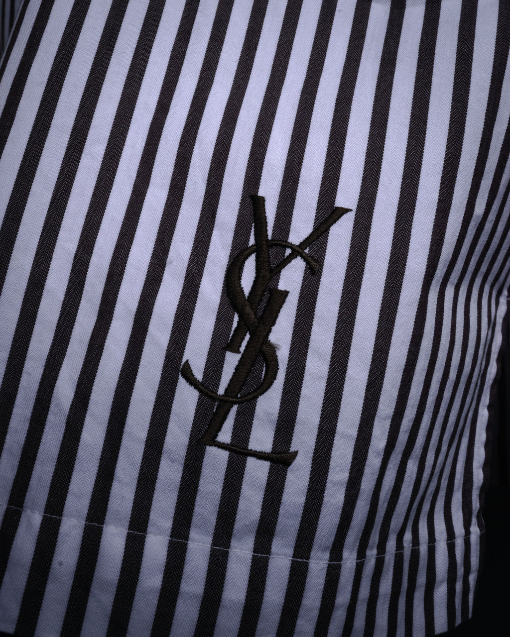 “Yves Saint Laurent” 2000’s Striped homewear set-up