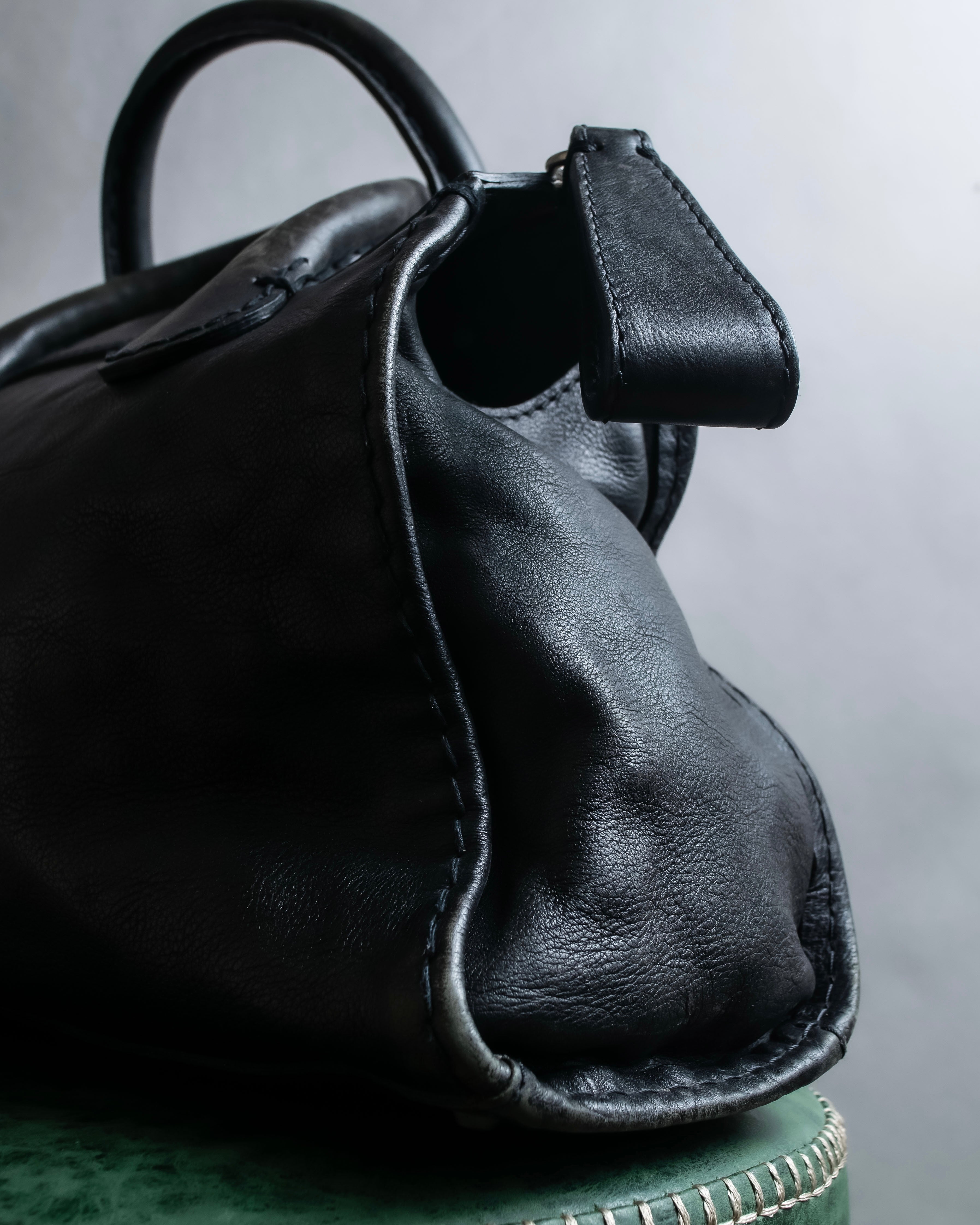 "Chloe" Out pocket detail leather Edith bag