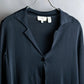 "FENDI" 1 button tailored lapel draping shirt