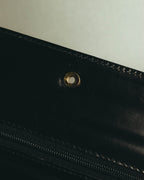 "GUCCI" 90's Structured leather top handle handbag