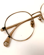 CHANEL/ Coco Mark Designed Gold Flame Glasses