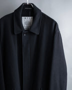 "YOHJI YAMAMOTO" Straight line stand collar coat