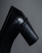 -MOOD Christmas Collection-
"HERMES" 90's-00's Gold buckle design heeled loafers