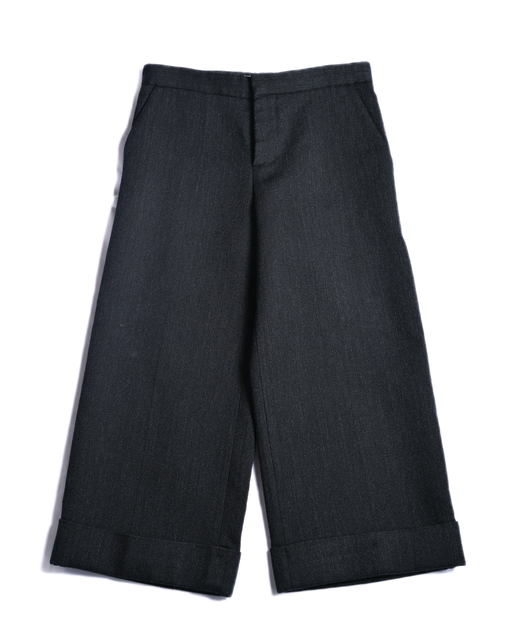 MARNI/ Heavy Fabric Cropped Pants Black