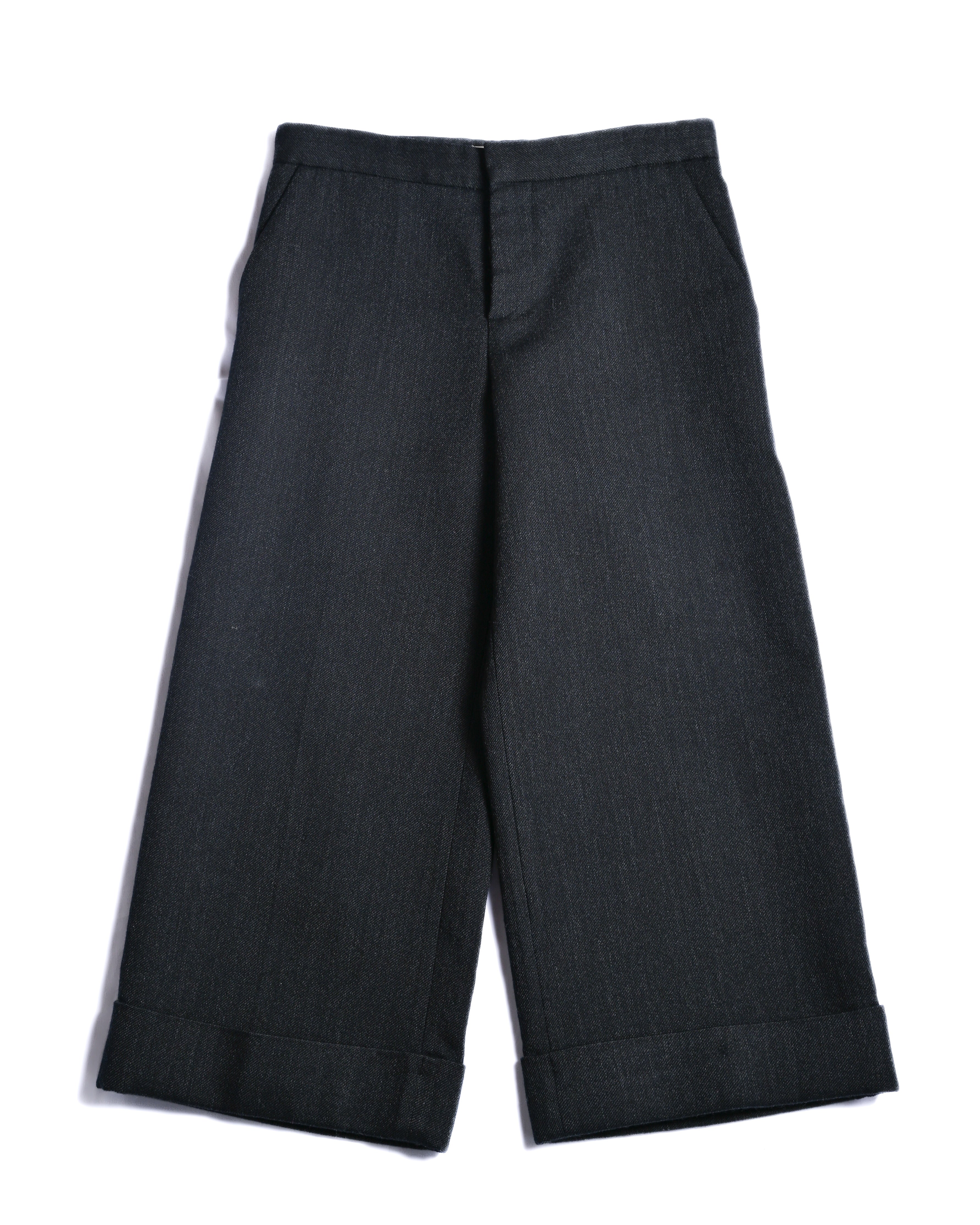 MARNI/ Heavy Fabric Cropped Pants Black