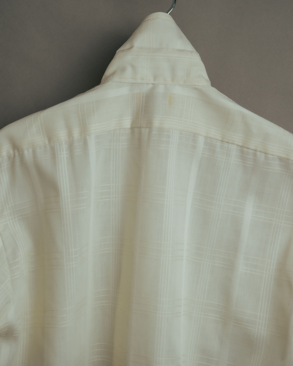 -MOOD Vintage Collections-
70’s-80’s Tone on tone check dress shirt